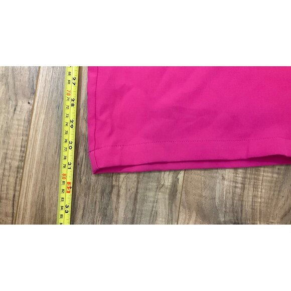 NWT Womens Wet Seal Pink  High Waisted Trouser Flare Pant  Size:  Medium - Picture 10 of 11